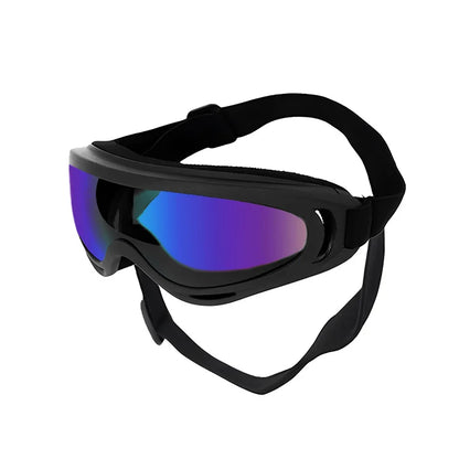Verstellbare Sonnenbrille für Haustiere, UV-Schutz, Augenschutz, schwarz, vielseitig einsetzbar, Zubehör für Haustierhunde