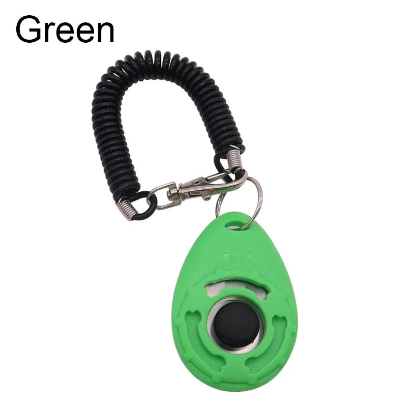 Hundetraining-Clicker, für Haustiere, Katze, Hund, Trainer, Verwendung für Katze, Welpe, Vögel, Pferde, Hilfe, verstellbare Handschlaufe, Klang, Schlüsselanhänger