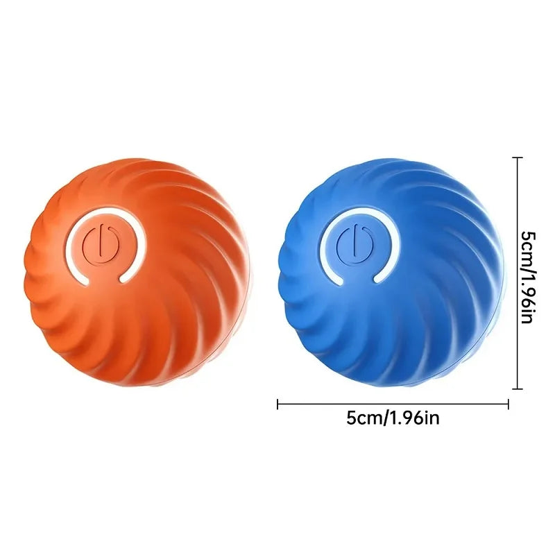 Automatic Rolling Bouncing Ball for Dogs, Smart Moving Chew Toy, USB, AIN