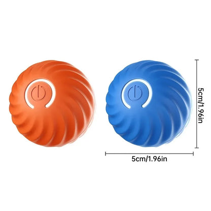 Automatic Rolling Bouncing Ball for Dogs, Smart Moving Chew Toy, USB, AIN