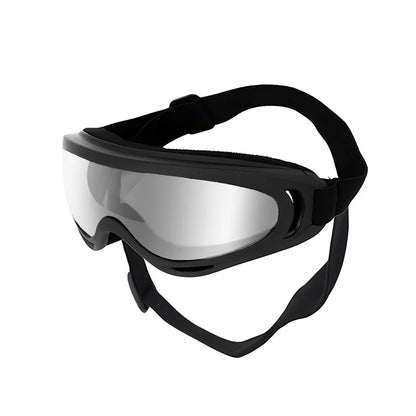 Verstellbare Sonnenbrille für Haustiere, UV-Schutz, Augenschutz, schwarz, vielseitig einsetzbar, Zubehör für Haustierhunde