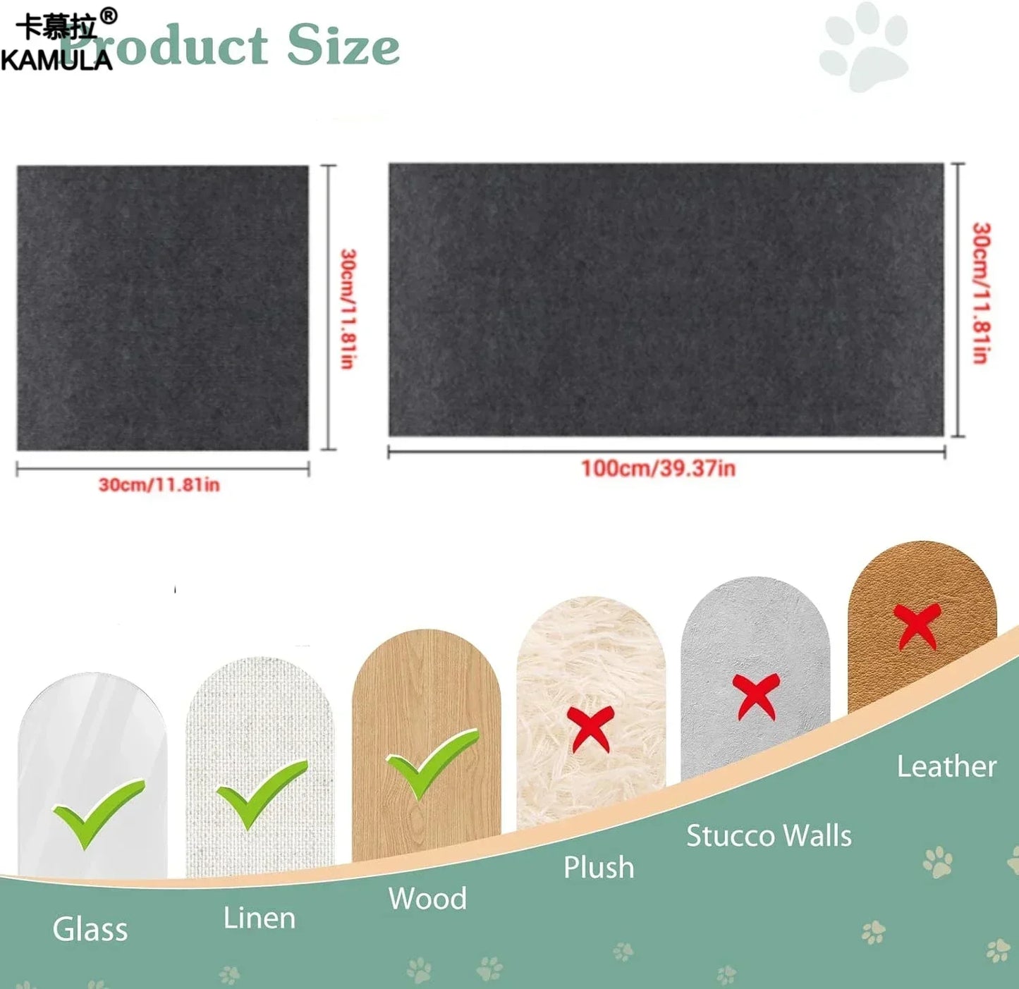 Selbstklebende Katzenkratzmatte, Katzenkratzpad, Eckwand, DIY, Möbelschutz