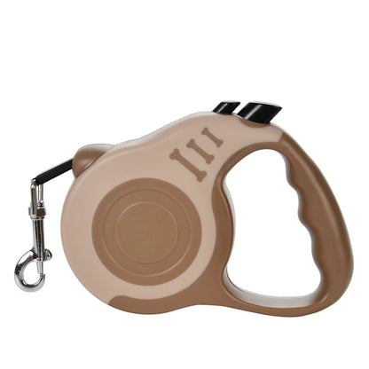 Hundeleine 3m 5m für kleine Hunde, Katzen, automatisch einziehbare, robuste Nylonleine für Welpen, Reisen, Outdoor, Spaziergänge, Wanderungen, Zugseil
