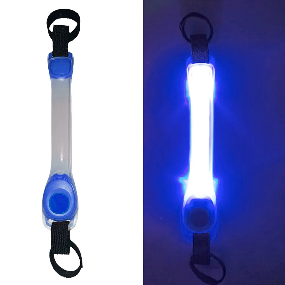 Leuchtendes Anti-Verlust-Sicherheitshalsband für Hunde, wasserdicht, mit mehrfarbigen Anhängern und blinkendem LED-Band für draußen, Sichtbarkeit bei Nacht
