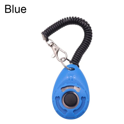 Hundetraining-Clicker, für Haustiere, Katze, Hund, Trainer, Verwendung für Katze, Welpe, Vögel, Pferde, Hilfe, verstellbare Handschlaufe, Klang, Schlüsselanhänger