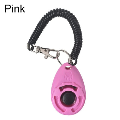 Hundetraining-Clicker, für Haustiere, Katze, Hund, Trainer, Verwendung für Katze, Welpe, Vögel, Pferde, Hilfe, verstellbare Handschlaufe, Klang, Schlüsselanhänger