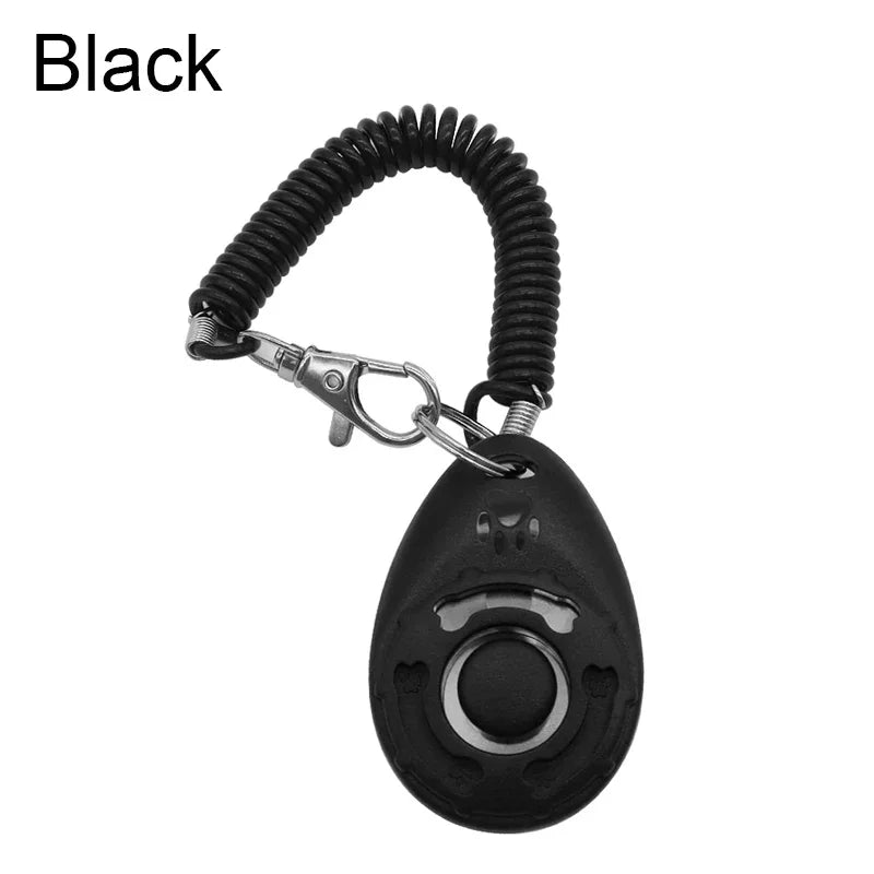 Hundetraining-Clicker, für Haustiere, Katze, Hund, Trainer, Verwendung für Katze, Welpe, Vögel, Pferde, Hilfe, verstellbare Handschlaufe, Klang, Schlüsselanhänger