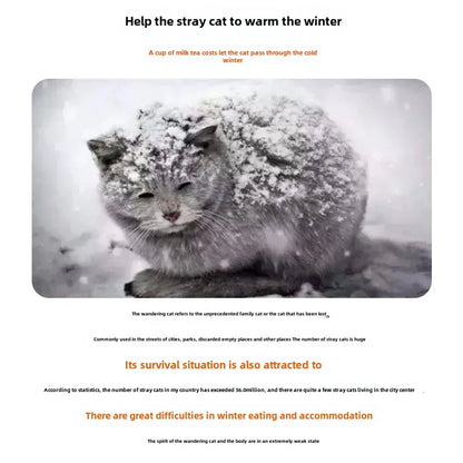 Stray Cat Hundehütte Wasserdicht Outdoor Winter Warme Haustierhöhle Schlafbetten Faltbares waschbares Haus für kleine Hunde Welpenbedarf