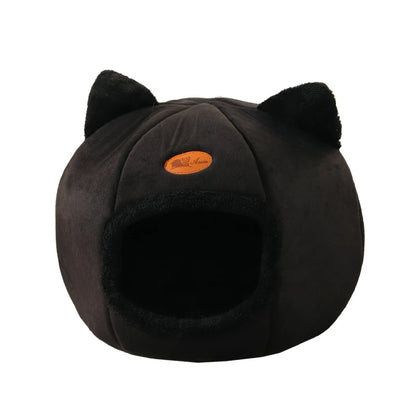 Neuer tiefer Schlafkomfort im Winter Katzenbett Eismatte Korb kleiner Hund Haus Haustierprodukte bequemes Zelt Höhle drinnen Cama Gato