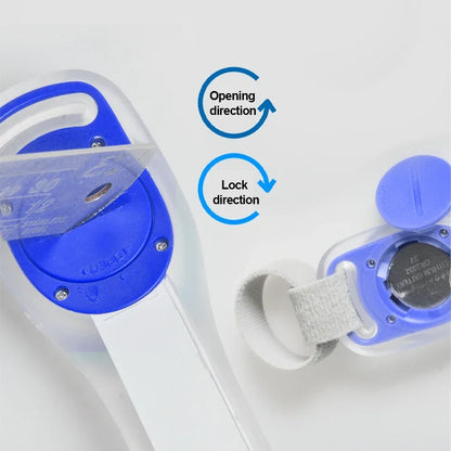 Leuchtendes Anti-Verlust-Sicherheitshalsband für Hunde, wasserdicht, mit mehrfarbigen Anhängern und blinkendem LED-Band für draußen, Sichtbarkeit bei Nacht