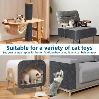 Selbstklebende Katzenkratzmatte, Katzenkratzpad, Eckwand, DIY, Möbelschutz